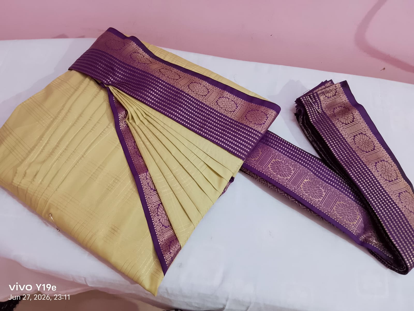Visaaga Saree Pre-Pleating Thumb 11