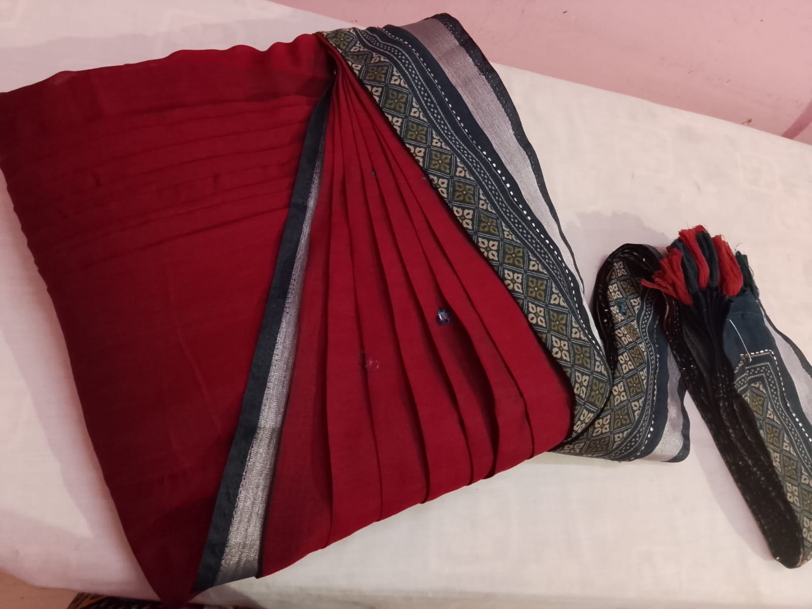Visaaga Saree Pre-Pleating Thumb 7