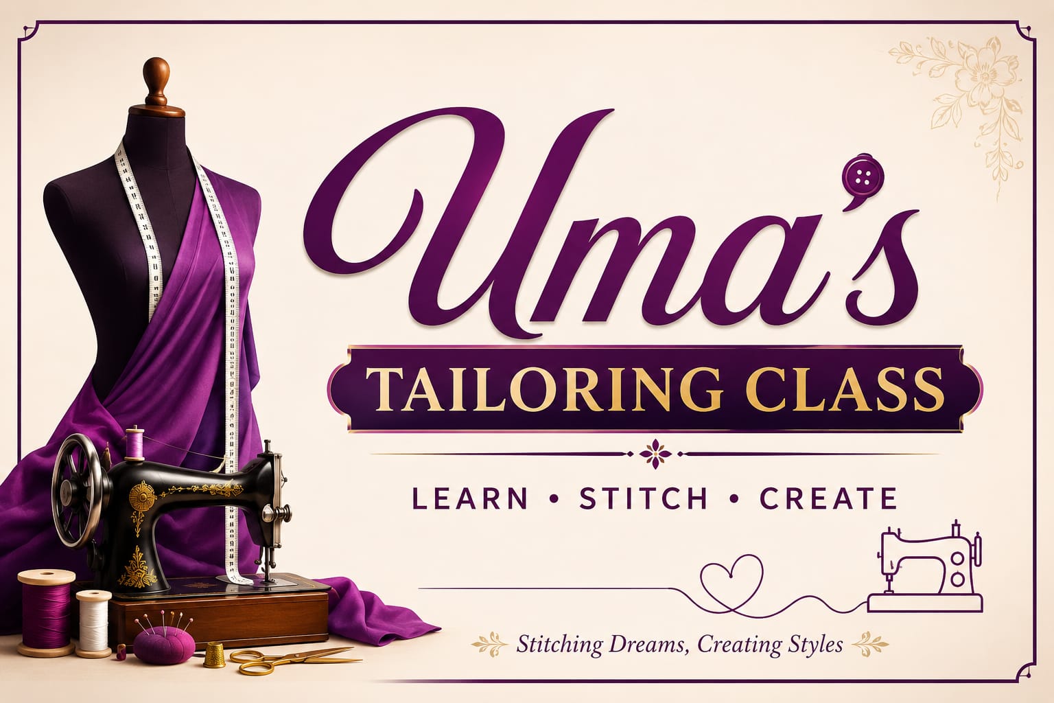 UMA's Tailoring Class