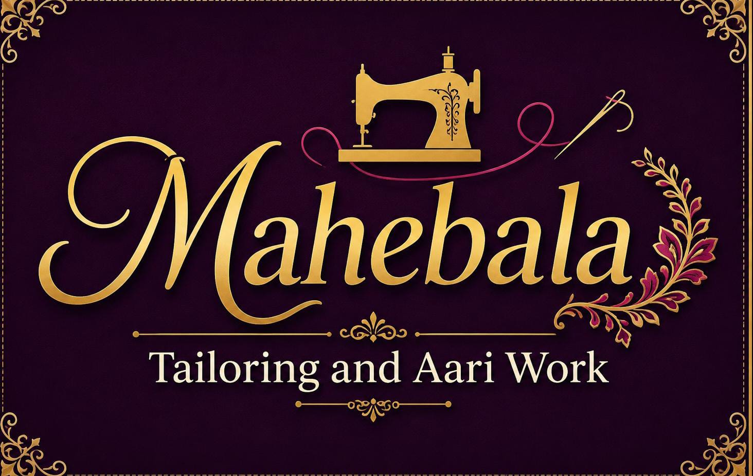 Mahebala Tailoring and Aari Work