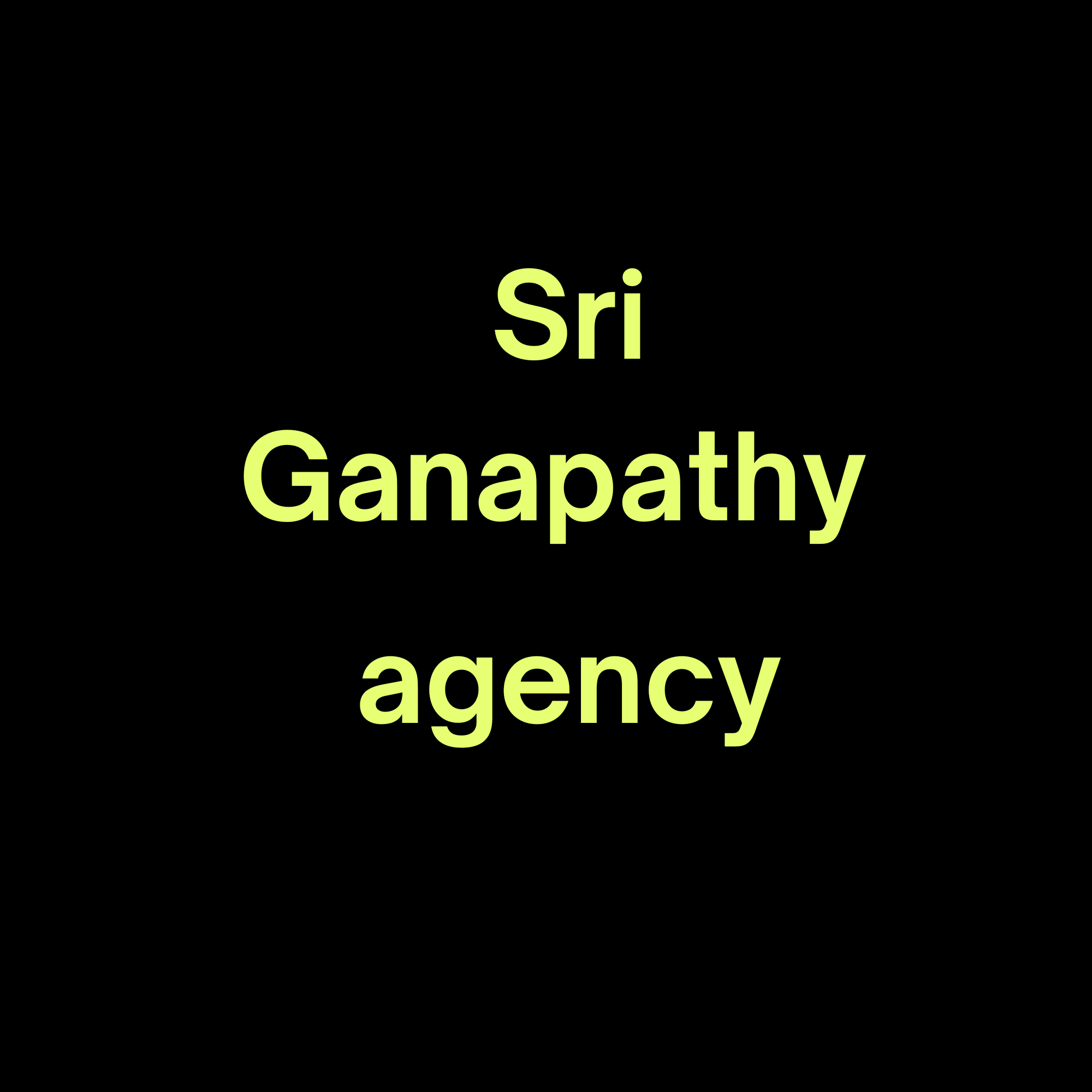 Sri Ganapathy Agencies