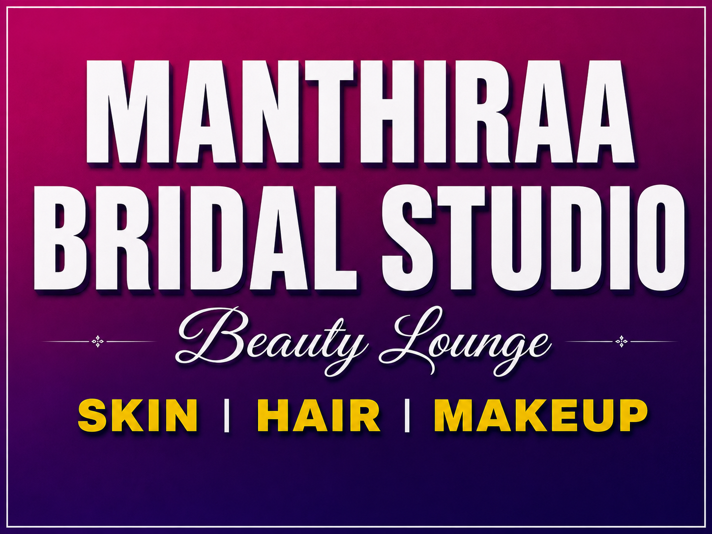 Manthiraa Bridal Studio