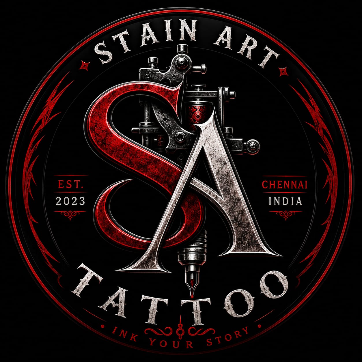 Stain Art Tattoo